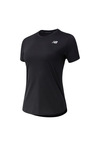 Camiseta New Balance Accelerate Para Mujer-Negro