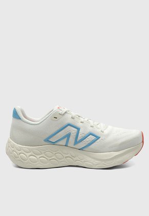 Tenis Running Marfil-Celeste-Naranja New Balance Fresh Foam 680 v8