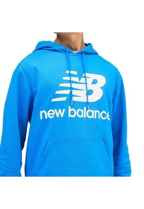 Hoodie New Balance Essentials Para Hombre-Celeste