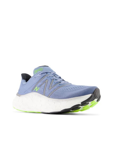 Tenis Deportivos New Balance More  Azul Para Hombre