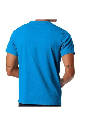Camiseta New Balance Heathertech Tee Para Hombre-Azul