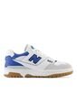 Tenis New Balance 550-Blanco/Azul de New Balance