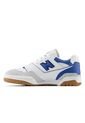 Tenis New Balance 550-Blanco/Azul de New Balance
