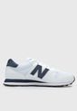 Tenis Lifestyle Blanco-Azul New Balance 500 de New Balance