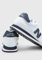 Tenis Lifestyle Blanco-Azul New Balance 500 de New Balance
