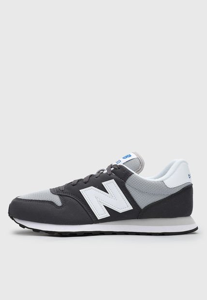 Tenis Lifestyle Gris-Blanco-Azul New Balance 500