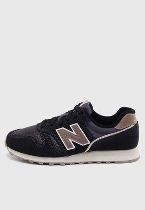Tenis Lifestyle Negro-Nude-Beige New Balance 373