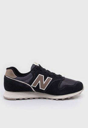 Tenis Lifestyle Negro-Nude-Beige New Balance 373