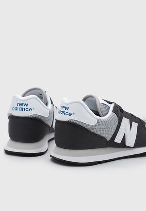 Tenis Lifestyle Gris-Blanco-Azul New Balance 500