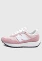 Tenis Lifestyle Palo Rosa-Blanco New Balance 237 de New Balance
