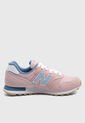 Tenis Lifestyle Palo Rosa-Celeste-Blanco New Balance 373 de New Balance