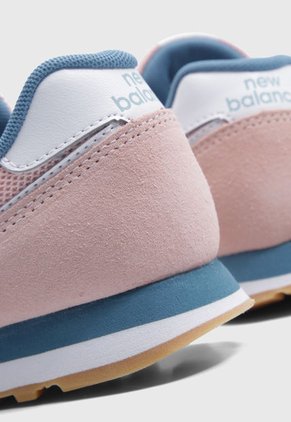 Tenis Lifestyle Palo Rosa-Celeste-Blanco New Balance 373