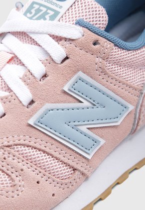 Tenis Lifestyle Palo Rosa-Celeste-Blanco New Balance 373