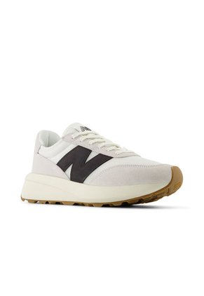Tenis New Balance 370 Hombre-Beige/Negro