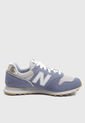 Tenis Lifestyle Azul Grisáceo-Beige-Dorado New Balance 373 de New Balance
