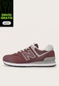 Tenis new balance 574 Vinotinto de New Balance