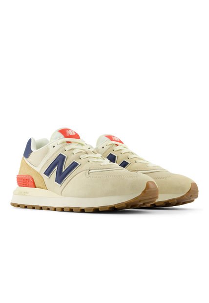 Tenis Deportivos New Balance 574L Original Beige Hombre