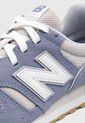 Tenis Lifestyle Azul Grisáceo-Beige-Dorado New Balance 373 de New Balance