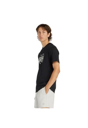 Camisa Deportiva New Balance Originals Graphics Negro Hombre