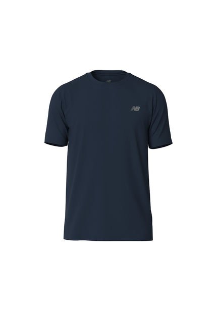 Camisa Tshirt New Balance Sport Ess Azul Original Hombre