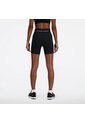 Pantaloneta Marca New Balance Original Tiro Alto Negro Mujer de New Balance