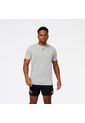 Camisa Tshit New Balance Impact Run Original Gris Hombre de New Balance