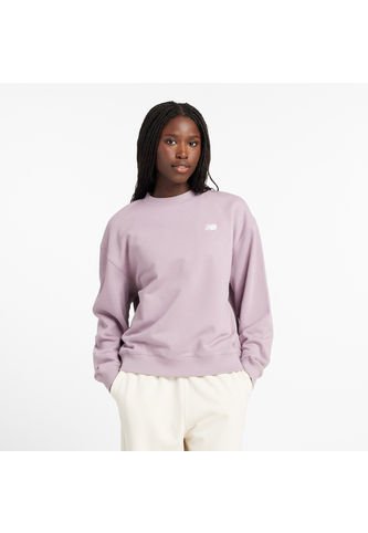 Sueter Marca New Balance Sport Essential Original Lila Mujer New Balance