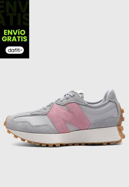 Tenis new balance 327 Gris