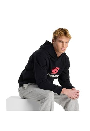 Hoodie New Balance Athletics French Terry Negro Para Hombres