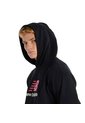 Hoodie New Balance Athletics French Terry Negro Para Hombres de New Balance