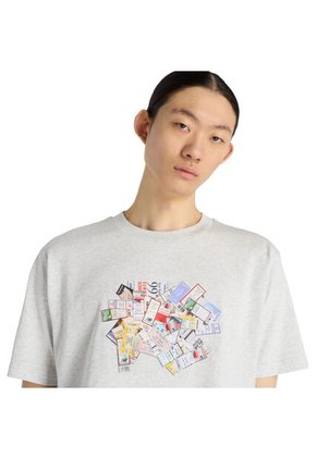Camisa Deportiva New Balance Originals Athletics Gris Hombre