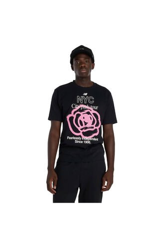 Camisa Deportiva New Balance Originals Graphics Negro Hombre New Balance