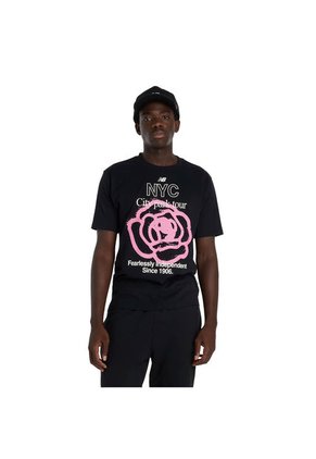 Camisa Deportiva New Balance Originals Graphics Negro Hombre