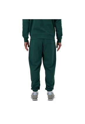 Pantalon Jogger New Balance Originals Ess Terry Verde Hombre