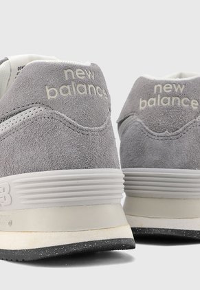 Tenis Lifestyle Gris-Marfil-Blanco new balance 574