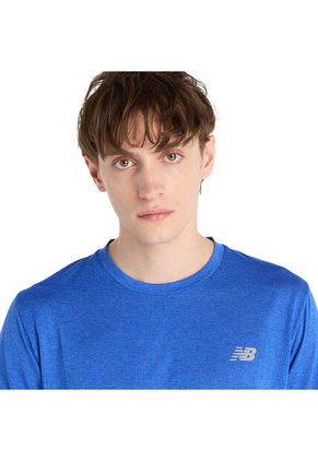 Camisa Deportiva New Balance Originals Athletics Azul Hombre