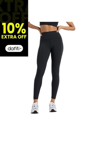 Leggings New Balance Original Rc Sleek Pocket HR Negro Mujer New Balance
