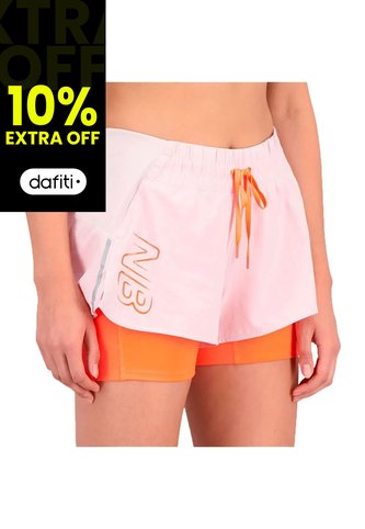 Pantalonetas New Balance Original Impact Run Rosa Para Mujer New Balance