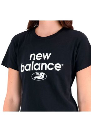 Camisa Deportiva New Balance Original Reimagined Negro Mujer