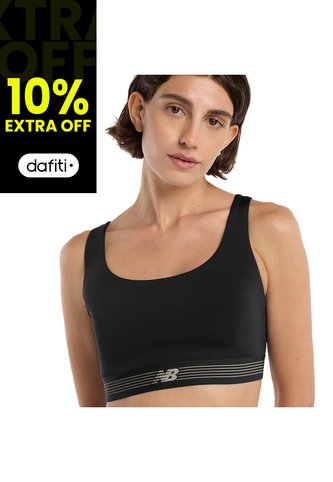 Top Deportivo New Balance Original AC Train Negro Para Mujer New Balance
