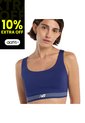 Top Deportivo New Balance Original A-C Train Azul Para Mujer de New Balance