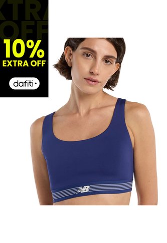 Top Deportivo New Balance Original A-C Train Azul Para Mujer New Balance