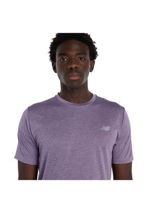 Camisa Deportiva New Balance Originals Athletics Lila Hombre