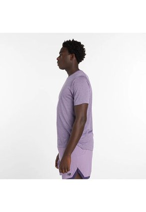 Camisa Deportiva New Balance Originals Athletics Lila Hombre
