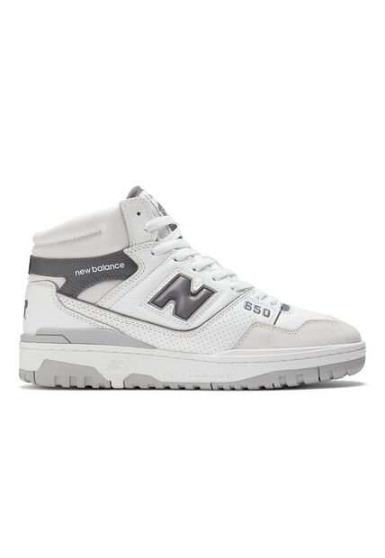 Tenis Deportivos New Balance Original 650 Blanco/Gris Hombre
