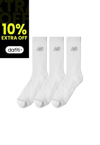 Medias Deportivas New Balance Original Basic3P Blanco Unisex New Balance