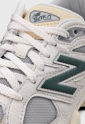 Tenis Lifestyle Blanco-Beige-Verde new balance 9060