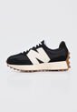 Tenis Lifestyle Negro-Marfil-Café New Balance 327 de New Balance