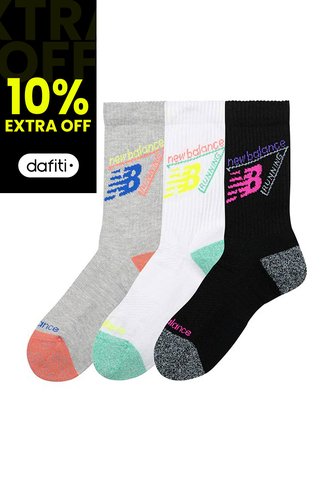Medias Deportivas New Balance Original 3-P Multicolor Unisex New Balance