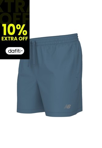 Pantaloneta Deportiva New Balance Original Azul Para Hombres New Balance
